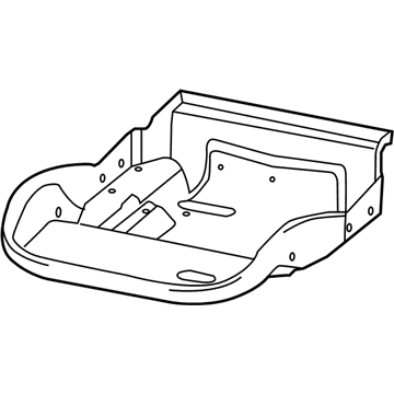 Mopar 5PH90DX9AA Cushion Frame, Passenger Side