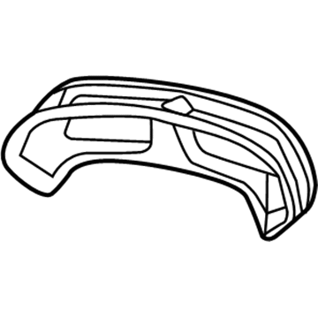 Dodge 5NS90LC6AA Bezel