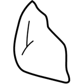 2015 Dodge Viper Seat Cushion - 68206548AE