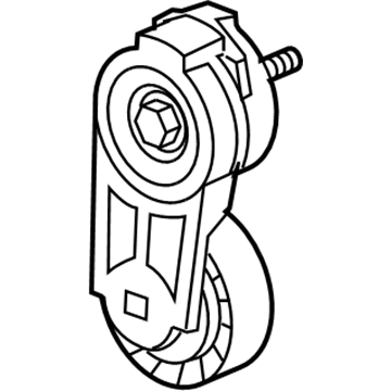 Chrysler Belt Tensioner - 4861528AC