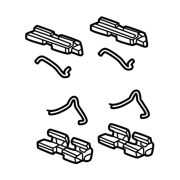 Ram 68461586AB Brake Pads Spring