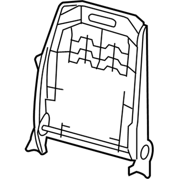 Chrysler 5134944AB Seat Back Frame