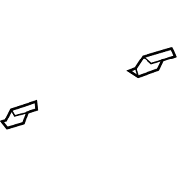 Chrysler 4878907AC Door Glass Plate