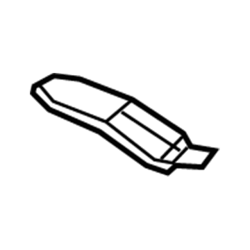 Mopar 6DZ86DX9AA Bin Lid, Black, Rear Driver Side