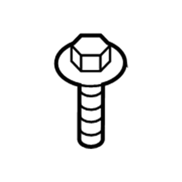 Jeep 6106059AA Lower Air Duct Bolt