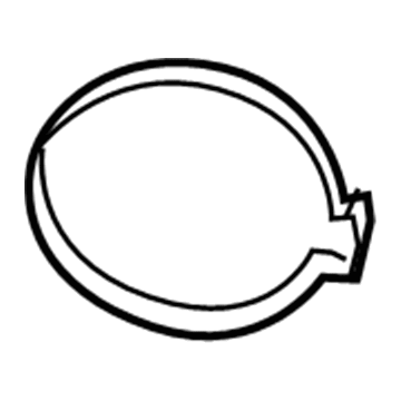 Jeep 68257096AA Lower Air Duct Clamp