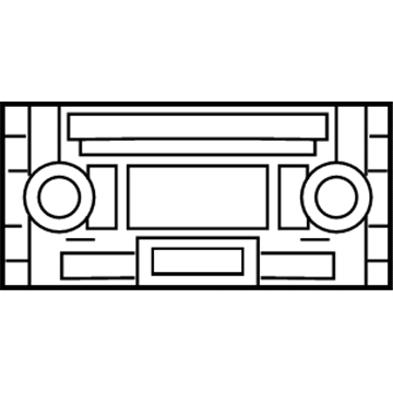 Dodge 5064759AD Radio