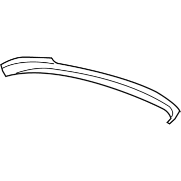 Dodge 55077971AA Air Deflector