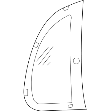 2008 Chrysler PT Cruiser Window Regulator - 5067286AC