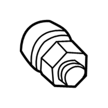 Dodge 6036747AA Wheel Nut
