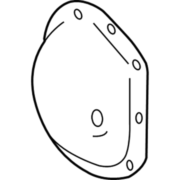 Dodge 52069713AB Axle Cover