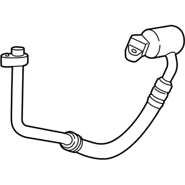 Jeep 5058897AB Suction Line