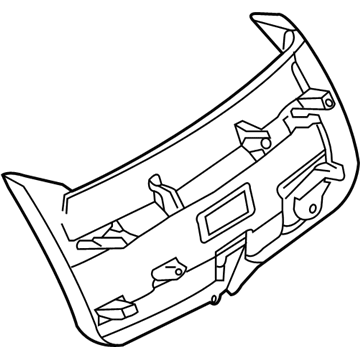 Dodge UM74BD1AI Lower Trim Panel