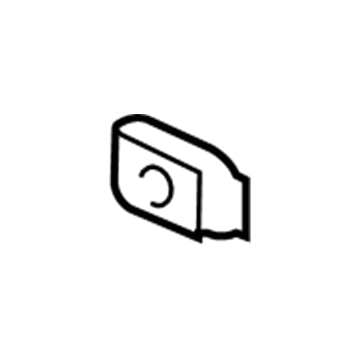 Dodge 152490 Lower Trim Panel Nut