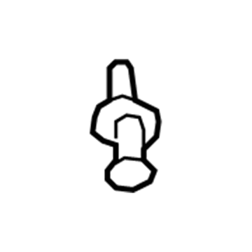 Chrysler 4389947AA Bumper Cover Pin