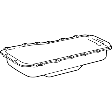 Dodge 4648930AA Oil Pan