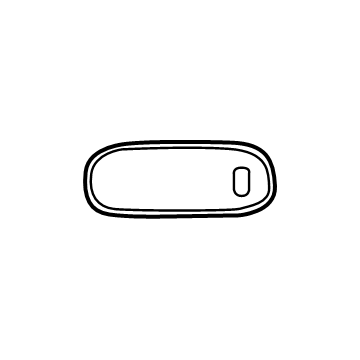 Ram 5093413AA Dome Lamp Lens