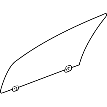 Dodge 4814612AI Door Glass