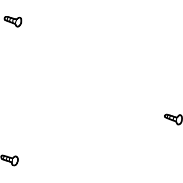 Chrysler 6032723 Door Trim Panel Screw