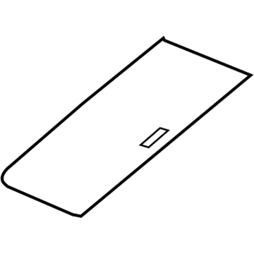 Jeep 1FU00BD1AA Sunshade