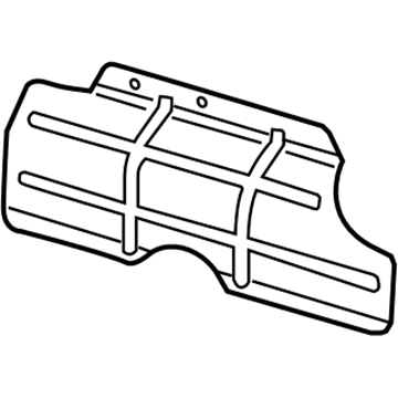 Dodge 55366063AB Heat Shield