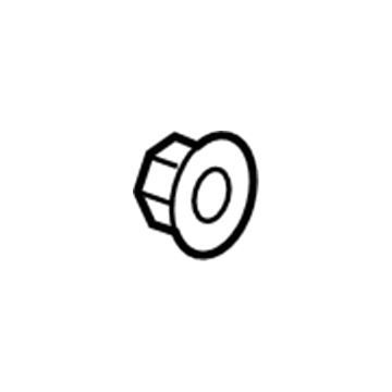 Jeep 6100048 Intermed Shaft Nut