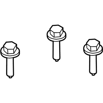 Ram 6104390AA Spare Carrier Bolt