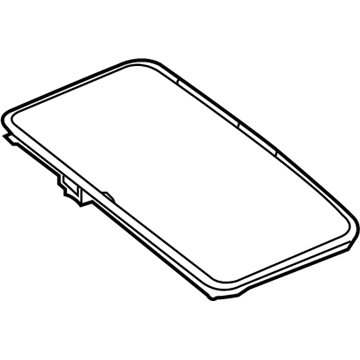 Dodge 68018812AA Glass - Sunroof