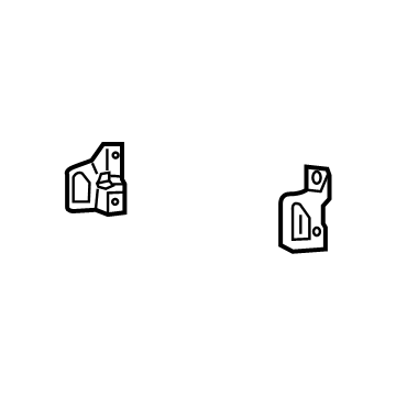 Mopar 68427247AA Bracket, Rear Driver Side