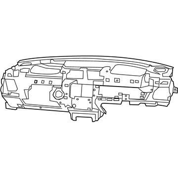 Chrysler 1YD741X9AC Instrument Panel