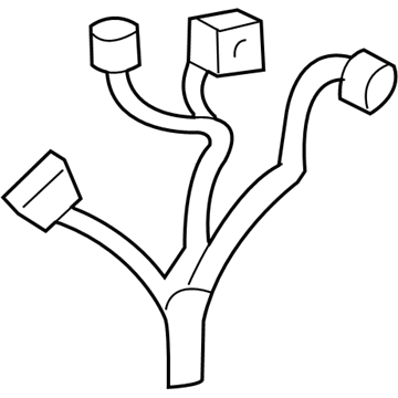 Mopar 5030506AA Wire Harness, Rear