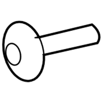 Dodge 6509056AA Tail Lamp Panel Screw