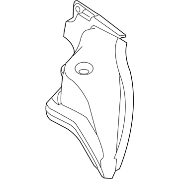 Mopar 5029124AA Tail Lamp Panel, Rear Passenger Side