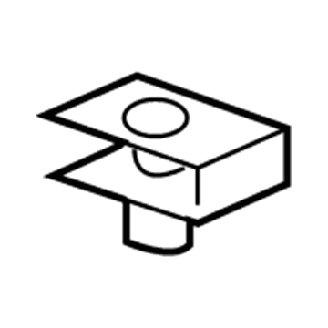 Dodge 6101442 Tail Lamp Panel U-Nut