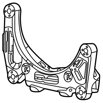 Jeep 68375838AA Rear Bracket
