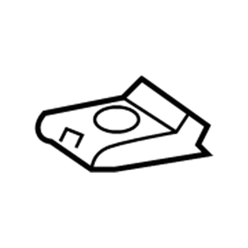 Chrysler 6104737AA Sunvisor Clip