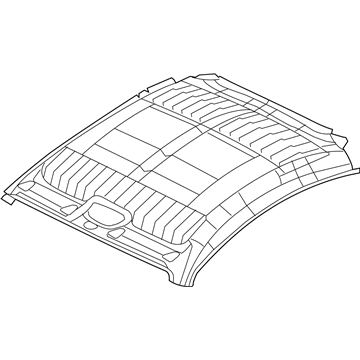 Chrysler 1BV89XDVAA Header Panel