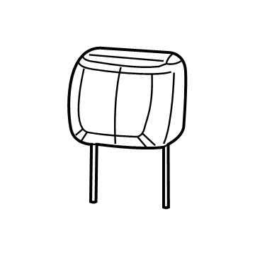 Ram 5YU32LXKAA Headrest