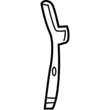 Dodge 68012059AA Converter & Pipe Upper Bracket