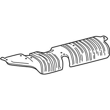 Dodge 68005203AA Heat Shield