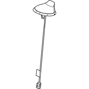 Dodge 5091872AA Antenna