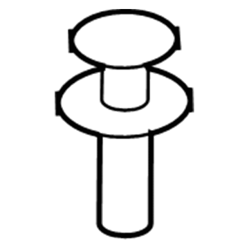 Chrysler 6504521 Grille Retainer