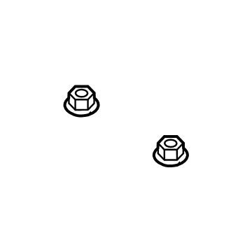 Ram 6509581AA Front Camera Nut