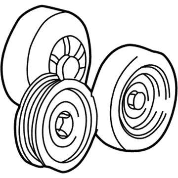 Jeep Commander Belt Tensioner - 53030958AG