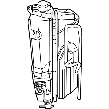 Chrysler 68020935AE Reservoir Tank