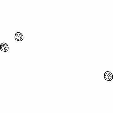 Jeep 6104718AA Impact Bar Nut