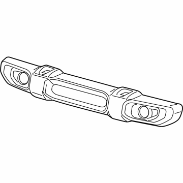 Jeep Wrangler Bumper - 6BU41RXFAC