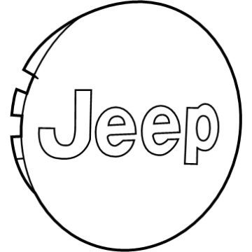 Jeep 1LB77DX8AC Center Cap