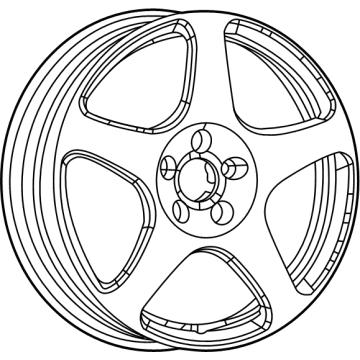 Jeep 4755314AA Wheel, Spare