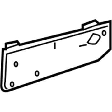 Dodge 68008353AA Floor Extension